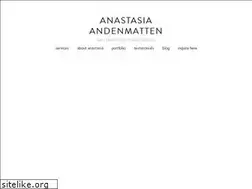 Sites similar to anastasiaandenmatten.com