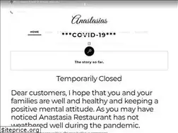 Sites similar to anastasiasrestaurant.co.uk