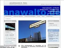 Sites similar to anawalto.de
