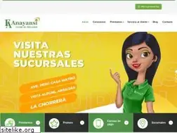 Sites similar to anayansiprestamos.com