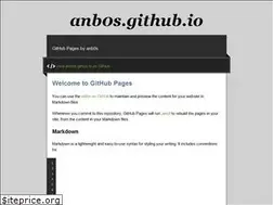 Sites similar to anb0s.github.io