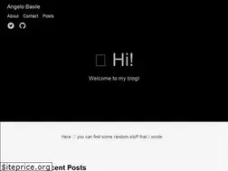 Sites similar to anbasile.github.io