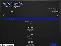 Sites similar to anbautosales.com
