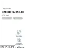 Sites similar to anbietersuche.de