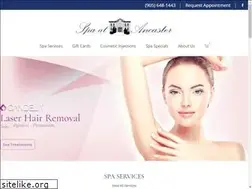 Sites similar to ancasterspa.com