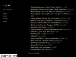 Sites similar to ancat.github.io