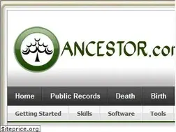 Sites similar to ancestor.com