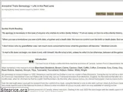 Sites similar to ancestraltrails.ca