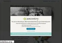 Sites similar to ancestry.ca