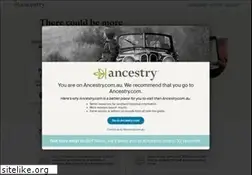 Sites similar to ancestry.com.au