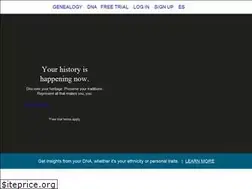 Sites similar to ancestry.com