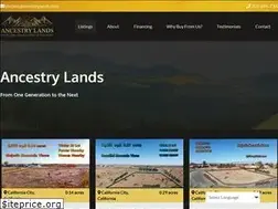 Sites similar to ancestrylands.com