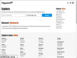 Sites similar to anchorage.citysearch.com