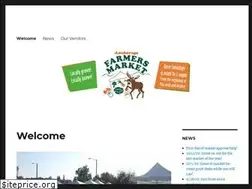 Sites similar to anchoragefarmersmarket.org