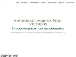 Sites similar to anchoragemarina.com.au