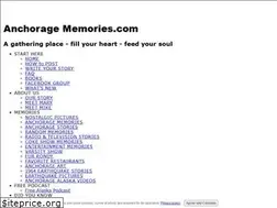 Sites similar to anchoragememories.com