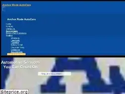 Sites similar to anchorautocare.com