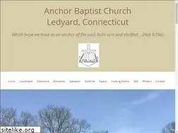 Sites similar to anchorbaptistledyard.org