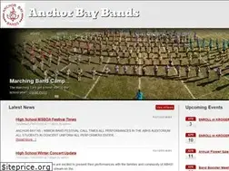 Sites similar to anchorbaybands.org