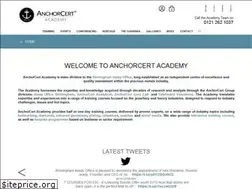 Sites similar to anchorcertacademy.com