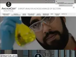 Sites similar to anchorcertanalytical.com