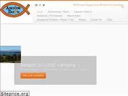 Sites similar to anchordownrvresort.com