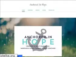 Sites similar to anchoredinhopetherapy.com