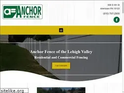 Sites similar to anchorfenceinc.com