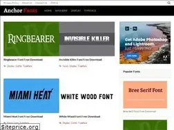 Sites similar to anchorfonts.com
