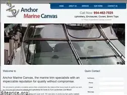 Sites similar to anchormarinecanvasfl.com