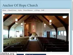 Sites similar to anchorofhopechurch.com