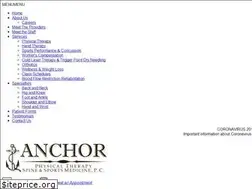 Sites similar to anchorphysicaltherapy.net