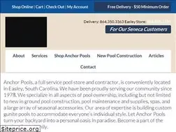 Sites similar to anchorpoolsandspas.com