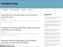 Sites similar to anchorsdata.com