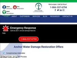 Sites similar to anchorwaterrestoration.com
