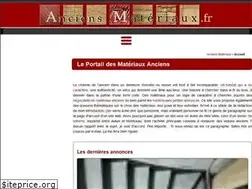 Sites similar to anciens-materiaux.fr