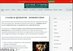 Sites similar to ancient-literature.com