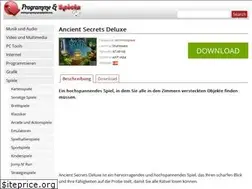 Sites similar to ancient-secrets.programmeundspiele.com
