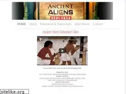 Sites similar to ancientaliensdebunked.com