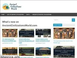 Sites similar to ancientcivilizationsworld.com