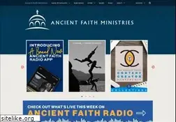 Sites similar to ancientfaith.com