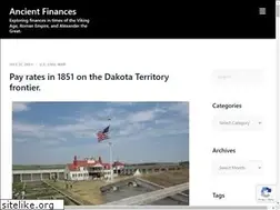 Sites similar to ancientfinances.com