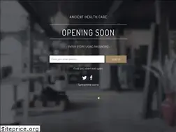 Sites similar to ancienthealthcare.com