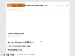 Sites similar to ancientmesopotamians.com