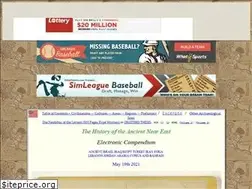 Sites similar to ancientneareast.tripod.com