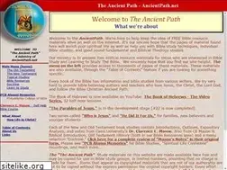 Sites similar to ancientpath.net