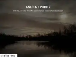 Sites similar to ancientpurity.net