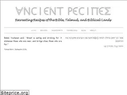 Sites similar to ancientrecipes.org