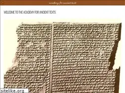 Sites similar to ancienttexts.org