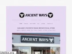 Sites similar to ancientways.com